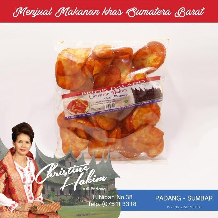 

RKM Kripik Balado Christine Hakim Bulat 250gr