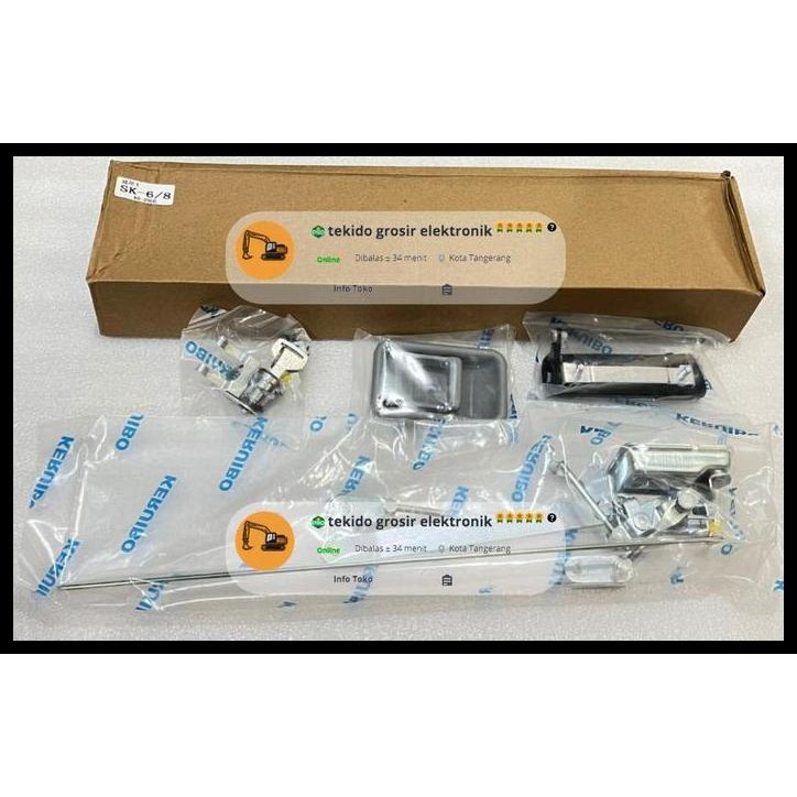 DISKON KUNCI PINTU KABIN SET SK200-8 KOBELCO IMPORT 