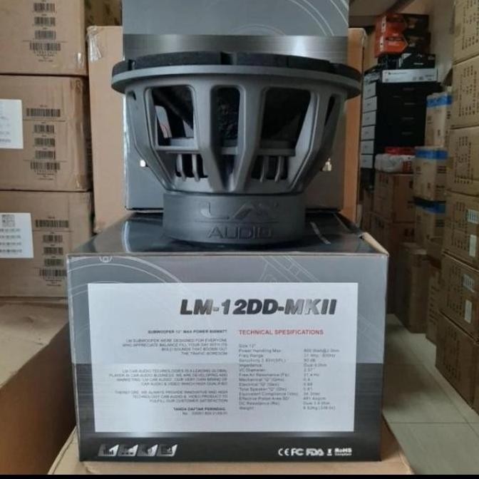 SUBWOFER LM AUDIO -12 DD-MK II