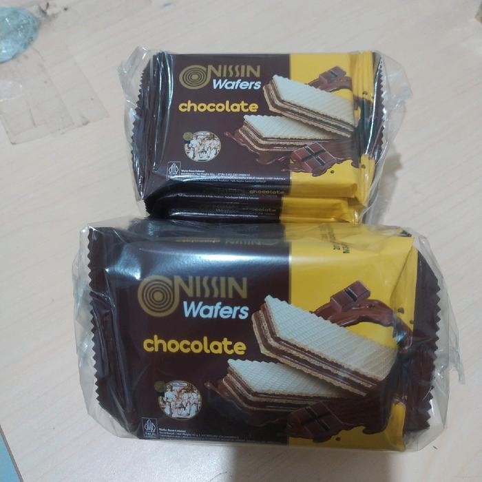 

Rkm Wafers Nissin @10 Pcs - Wafers Biskuit Nissin - Rasa Cokelat Atau Keju Food Snack Cemilan Makanan Jajanan Cookies