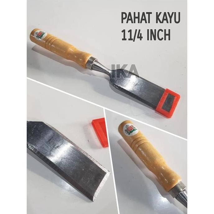 

Pahat Kayu 11/4" / Alat Memahat Menyerut Membentuk / Pisau Super Tajam