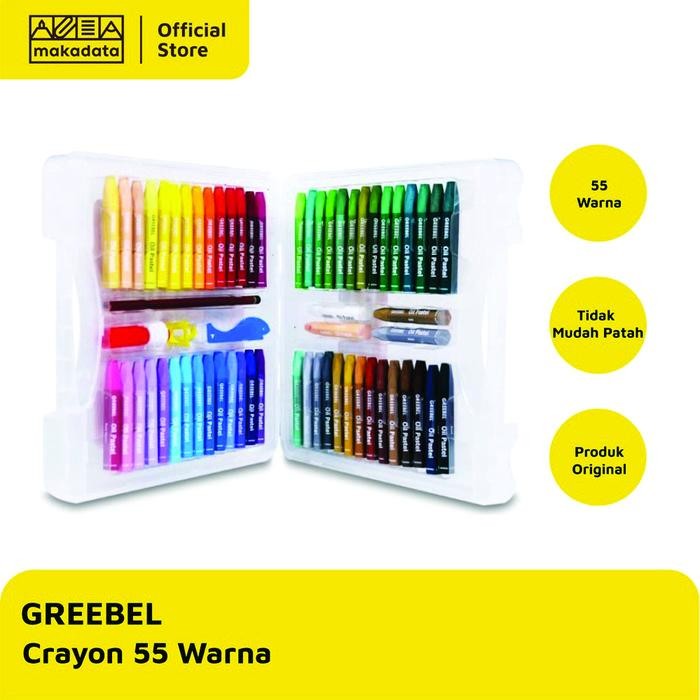 

EMS CRAYON | OIL PASTEL GREEBEL 55 WARNA MURAH