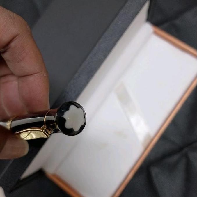 

Pulpen Mewah Luxury Mbl Roller Ball Ttd Lengkap Dengan Box Exlusive Stationery New Stok