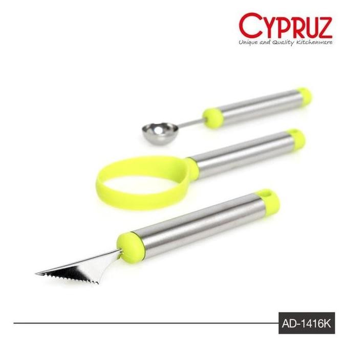 

Cypruz Ad-14161 Fruit Carving Knife Alat Pengukir Buah Dan Sayur