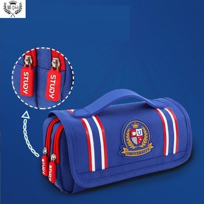 

EMS Tempat pensil Kotak pensil model smiggle Lookalike Yome Premium Multifungsi Sekolah Alat