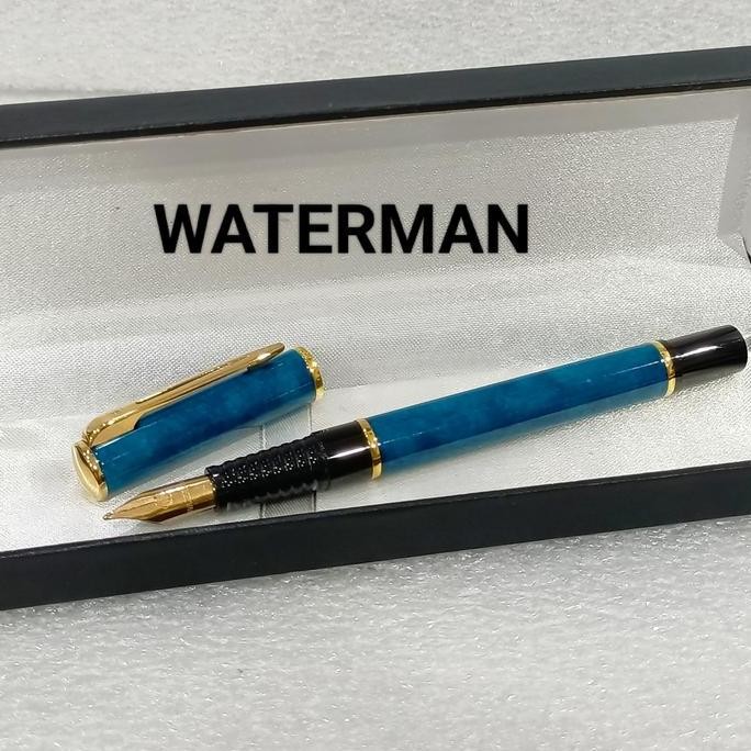 

Pena Waterman Fountain Blue Marble Original No Pilot Parker Pelikan Platinum Sailor Ero Aigner Cross Sheaffer St Dupont Mont Blanc New Stok
