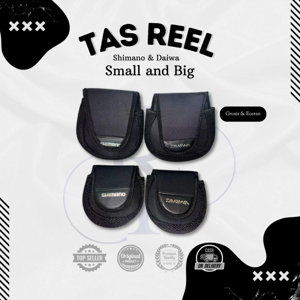 Premium Tas Reel Daiwa & Shimano Untuk Ukuran 1000, 2000, 3000, 4000, 5000