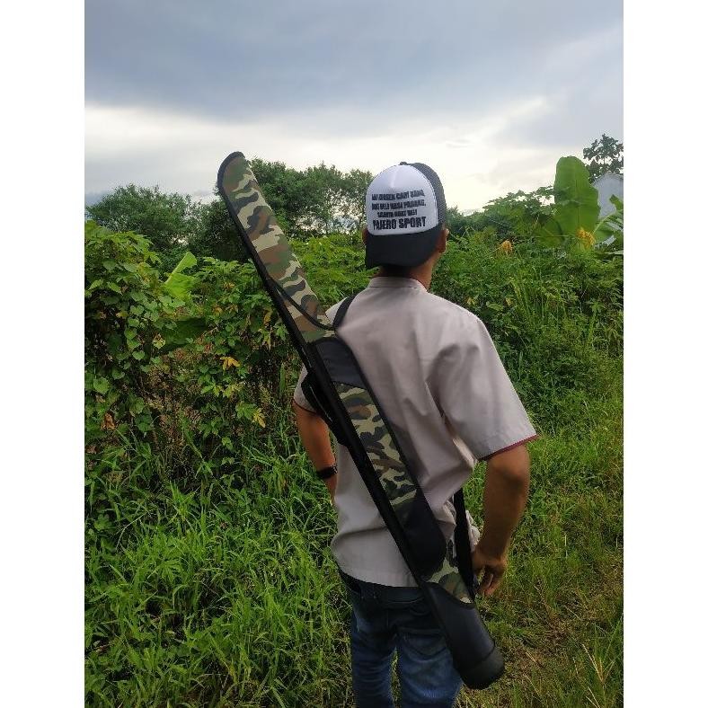 Premium Tas Joran Pancing Tegek 120 Cm Hard Case (Mangkuk)