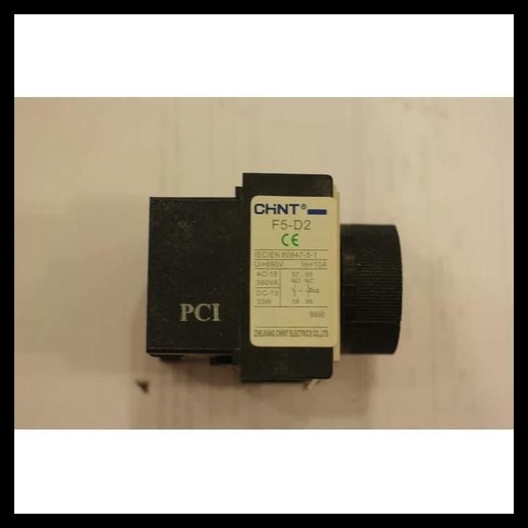 HOT DEAL CHINT F5-D2 AUXILIARY CONTACT OFF DELAY TIMER FOR CONTACTOR CHINT NC1