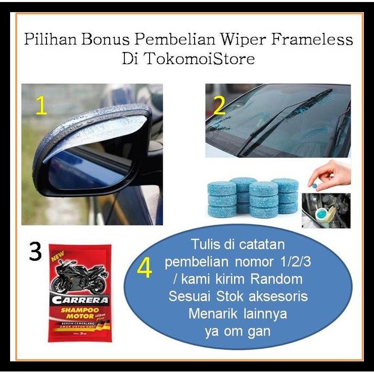 GRATIS ONGKIR SOFT WIPER MAZDA MX-6 MX 6 