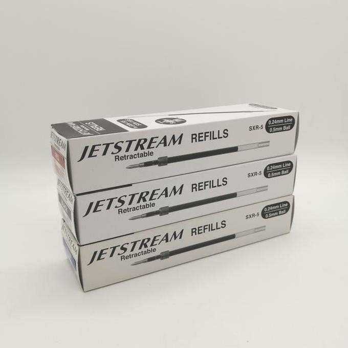 

Refill Ballpoint Jetstream Sxr-5 (Sxn-150-05)/Box New Stok