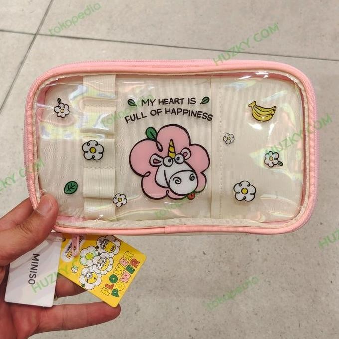 

Miniso Tempat Pensil / Stationary Case Daisy Minions Collection New Stok