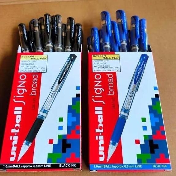 

BEBAS ONGKIR - Pulpen Uni-ball Signo Broad UM-153 ( 1 lusin / 12 pcs )