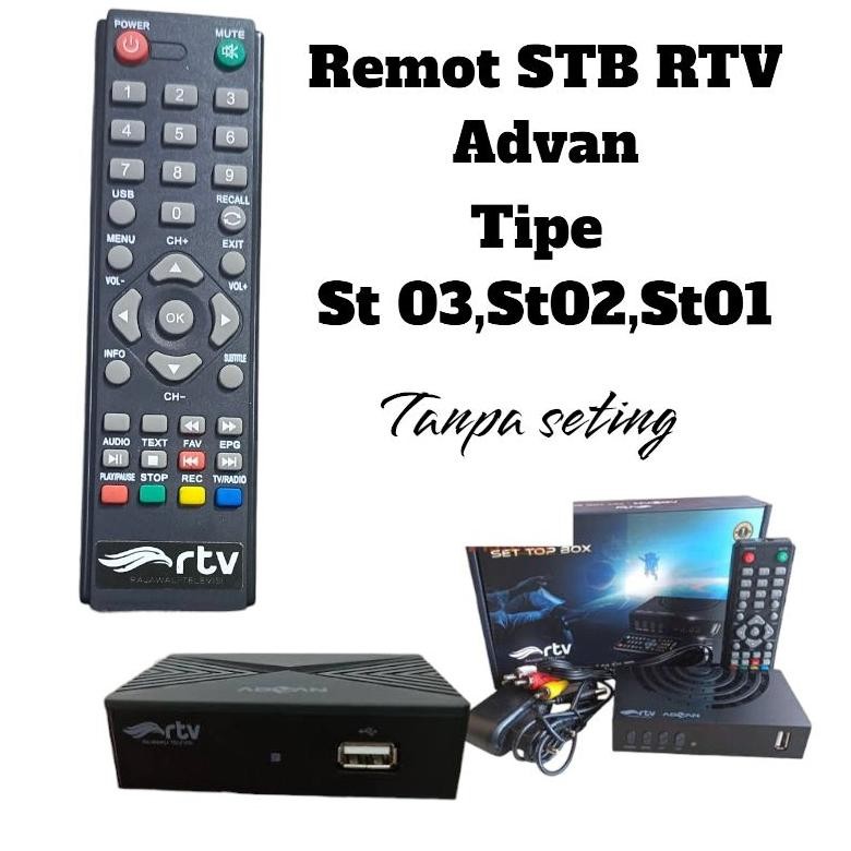 Remot stb Rtv Advan/Remot set top box Rtv advan DiM