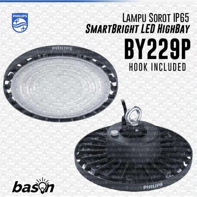 Lampu LED Highbay Philips BY239P 150W Industri Gudang Terang