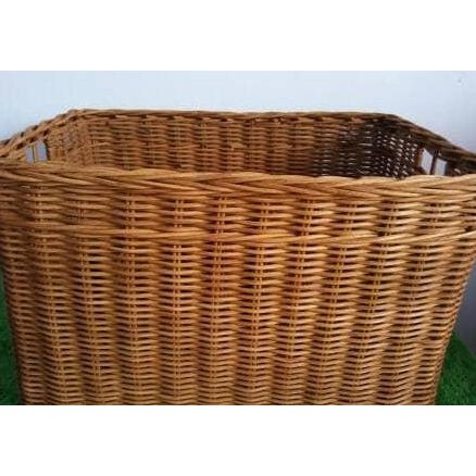Keranjang Laundry Kotak Rotan