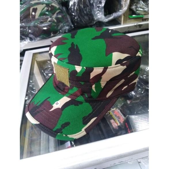 topi pdl loreng tni pelbet velbed woll anti air DiM