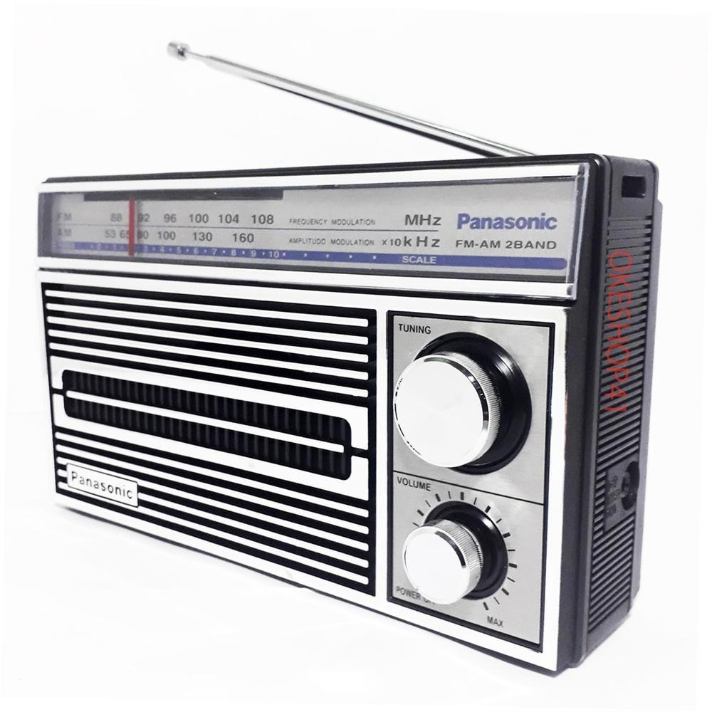 Radio Panasonic Am Fm RF-5270 Radio Portable Klasik Vintage Jadul Garansi Resmi DiM