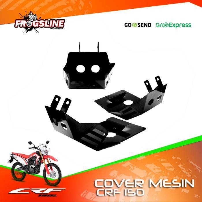 Cover Mesin Crf 150L - Engine Guard Honda Crf 150L - Tutup Lumpur Crf Original Dan Terpercaya