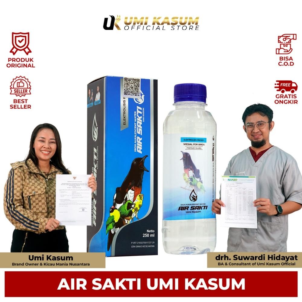 Air Sakti Umi Kasum Air Burung Murai Batu Ekor Panjang Trotol Jantan Gacor | Air Minum Burung Juara 