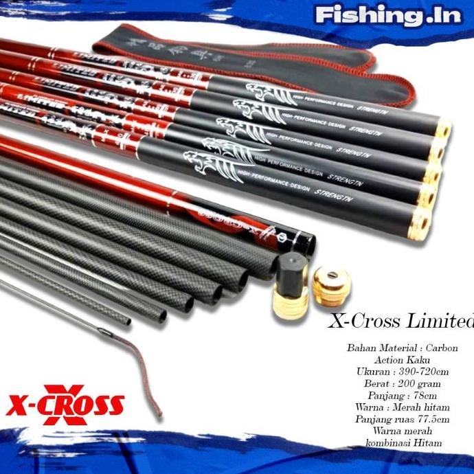 Joran Tegek Xcross Limited Dan Hydra Sage Murah 360Cm 450Cm 540Cm