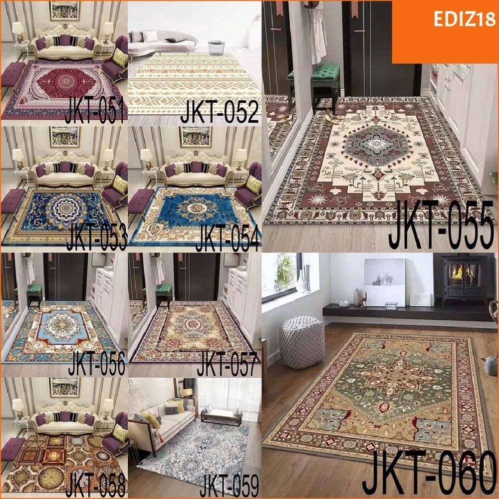DISKON TERBARU MOTIF KARPET TURKEY ukuran 140x200cm JKT.051-100
