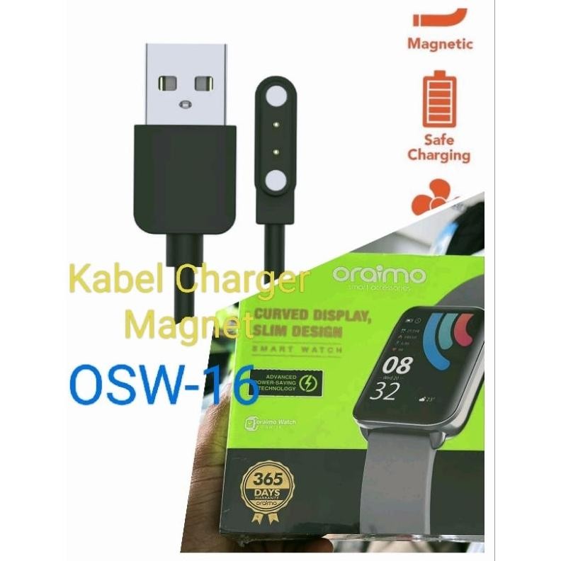 Oraimo Watch OSW-16 OSW16 Kabel Charger Smartwatch Oraimo Watch Pro OSW-16P Oraimo Watch 2R OSW-30 O