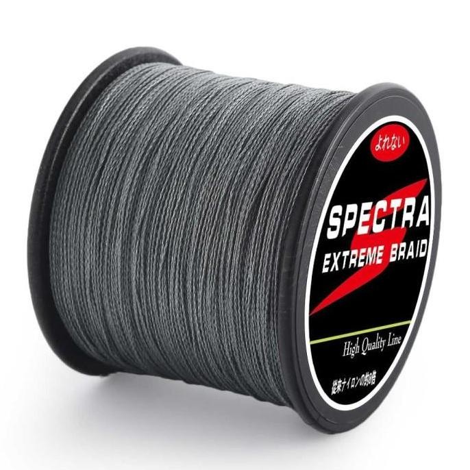 BENANG TALI SENAR PANCING PE EXTREME BRAID NILON BENANG ROL PANCINGAN - 0.4, 500 METER