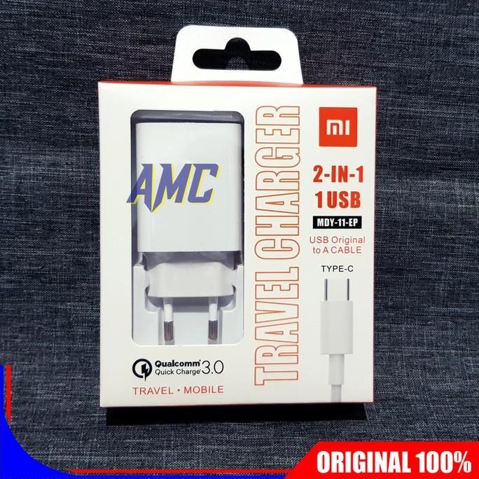 Charger Xiaomi Redmi Note 9T Original 100% Usb C Fast Charging 22.5W