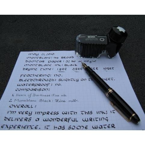 

Refill Ink Bottle Montblanc Black New Stok