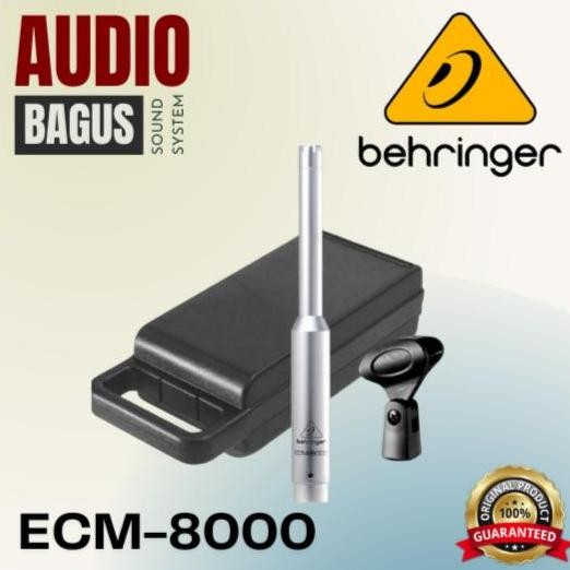 Behringer ECM8000 Condenser Microphone RTA Measurement Mic Original