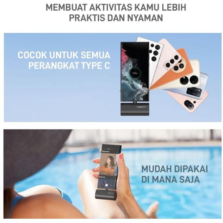 [Promo.. Powerbank Mini Mofit 5000Mah Fast Charging Power Bank Portabel Qc3.0 20Watt Quick Charging 