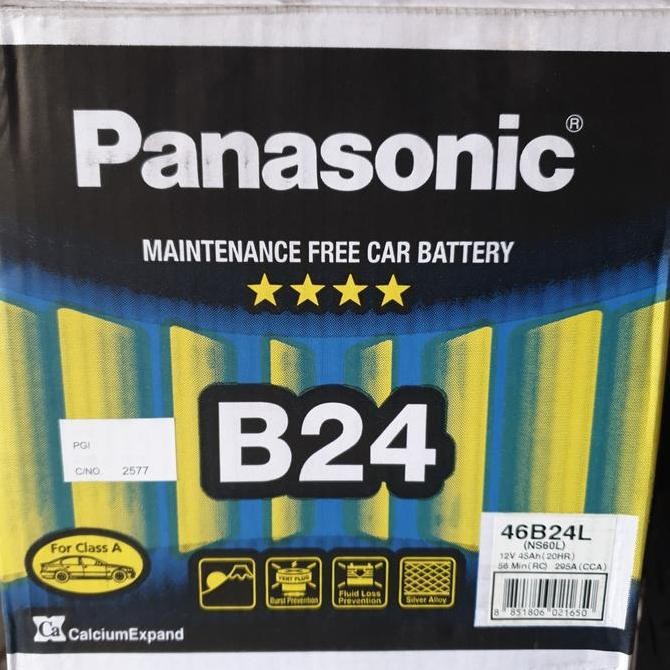 TERMURAH - Aki Mobil Panasonic MF NS60L 45ah