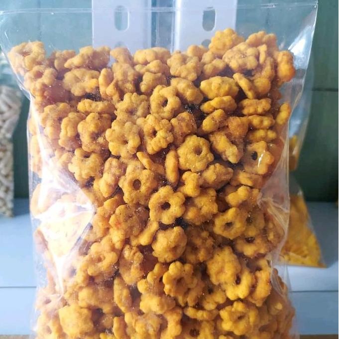 

1 Kg Pilus Sakura Ribut Kembang Ribut Kiloan Cemilan Snack Makanan Food