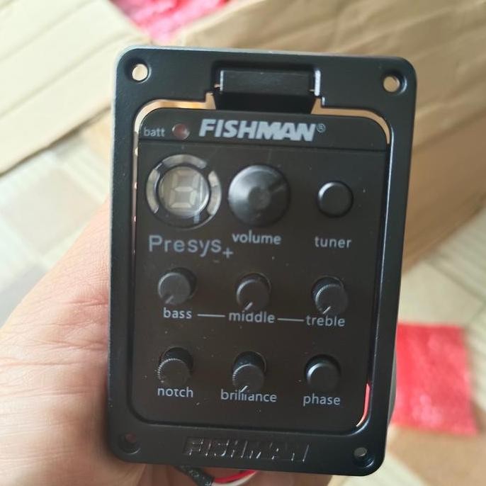 preamp fishman presys plus/EQ Fishman presys+