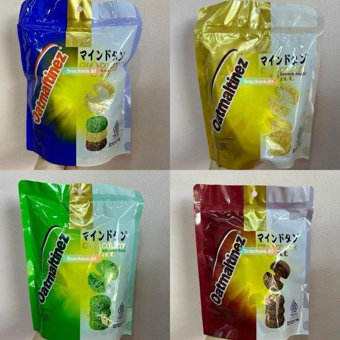 

[SMALL 80GR] TYL OATMALTINEZ OATBOOMS ASSORTED / CHOCOLATE / BROWN SUGAR / MATCHA - OATBOOM OATBROOM