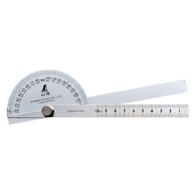 

Shinwa Hc Protractor No.19D-198 X 14 X 1.2 Mm Dia.90-62490 New Stok