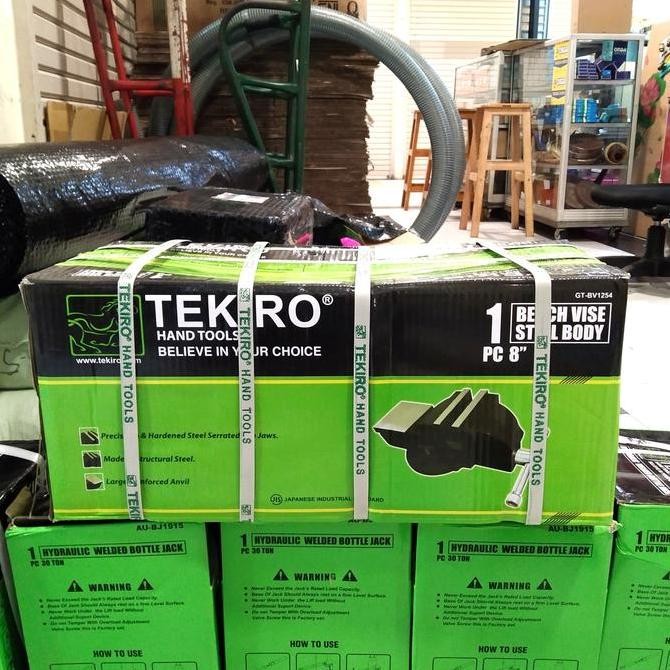 Tekiro ragum 8" inch / penjepit l catok murah