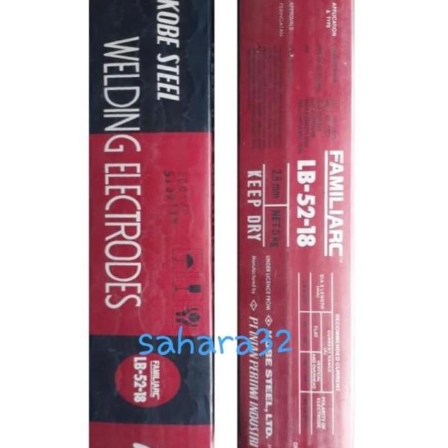 ready  Kawat las Kobe LB52-18 (7018) 2,6mm