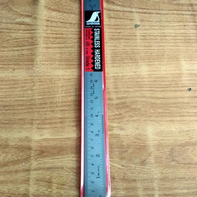 

Shinwa Penggaris 30Cm Stainless Hardened Grade 1 Japan 30Cm & 12Inch New Stok