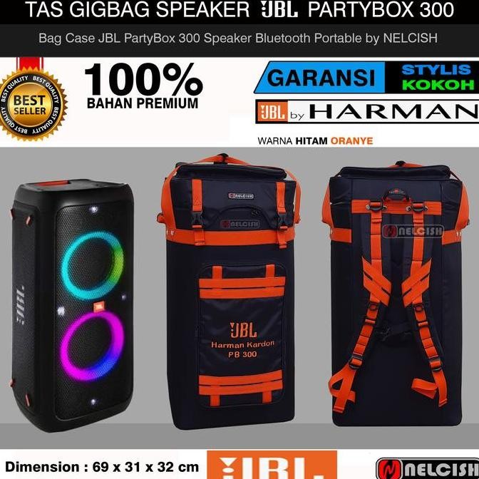 ready Tas Softcase Gigbag Speaker JBL Partybox 300 Bluetooth Original Bag