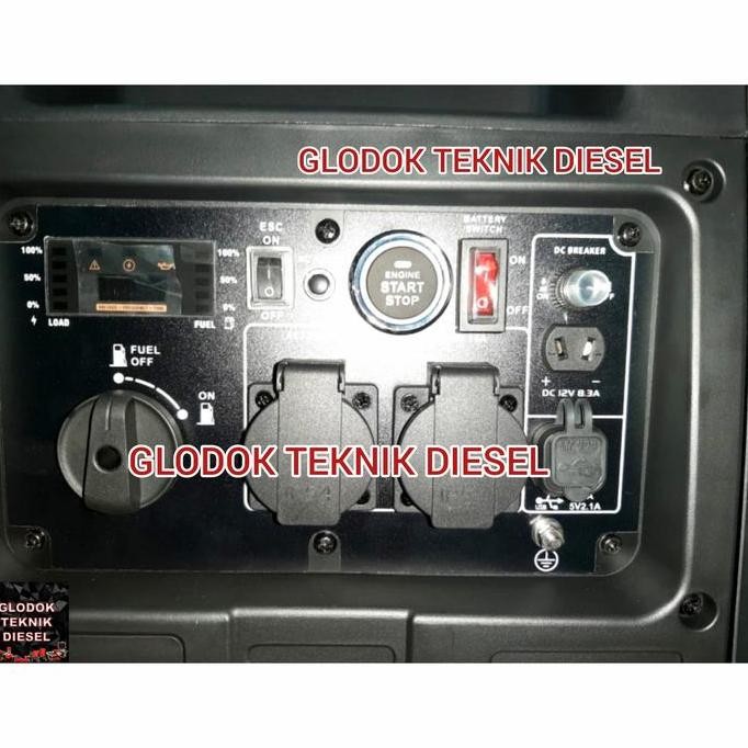 ready  Genset Silent Inverter Hyundai 4 kva HDG3880di / Hyundai HDG 3880 di