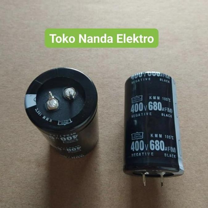 ready  elco 680uf 400v elco mesin las