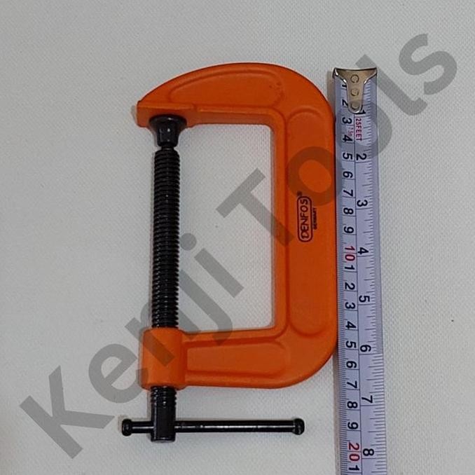 Klem C 3" Inch 4" Inch 5" Inch Denfos Klem G Penjepit Catok Kayu Serbaguna murah