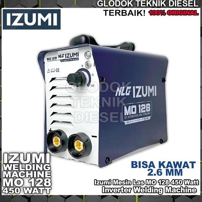ready  Izumi Trafo Las Listrik MO 128 Mesin Las 450 Watt MO128 Inverter Welding Machine Original Ter