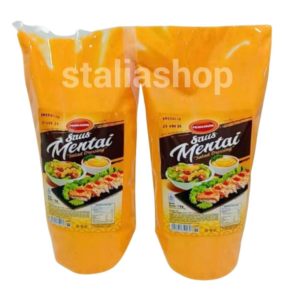 

Prima Agung Saus Mentai 500gr Saus keju 500gr