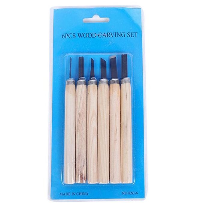 

Carving Tools Set Isi 5 / Lino Cut Tools / Cukil Kayu / Alat Ukir