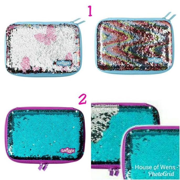 

Smiggle Sparkle Hardtop - Tempat Pensil Smiggle New Stok