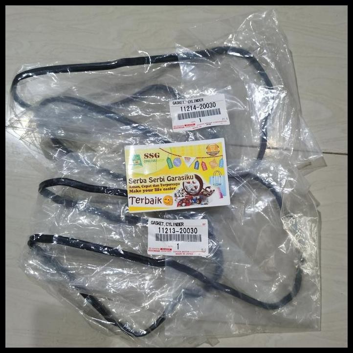 BEST DEAL PACKING GASKET TUTUP KLEP ALPHARD HARRIER 3000CC ORIGINAL 