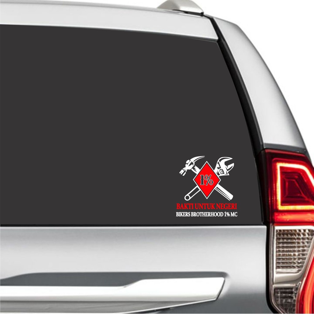 STICKER CUTTING BROTHERHOOD BAKTI UNTUK NEGERI